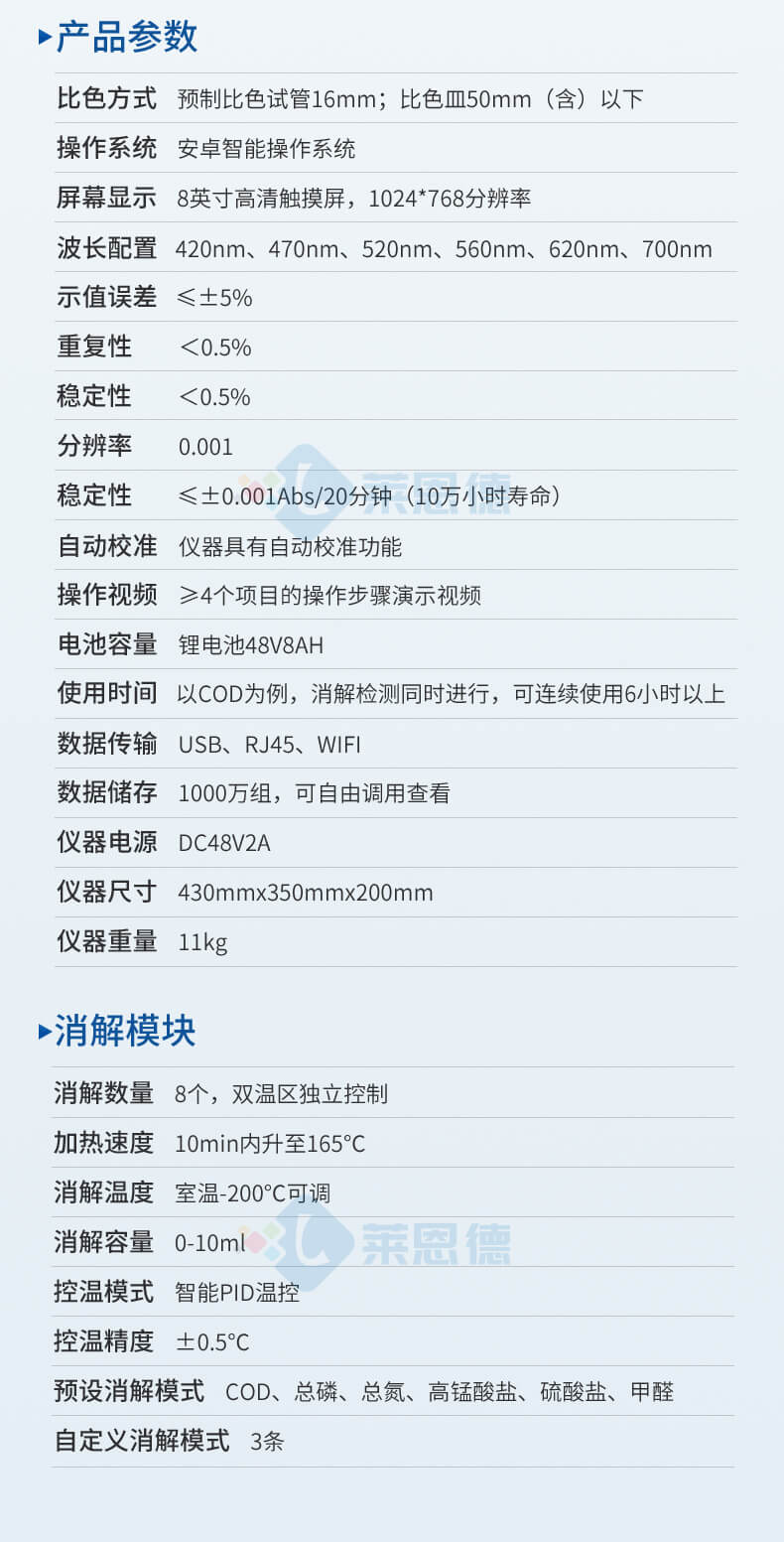 便攜式COD檢測(cè)儀